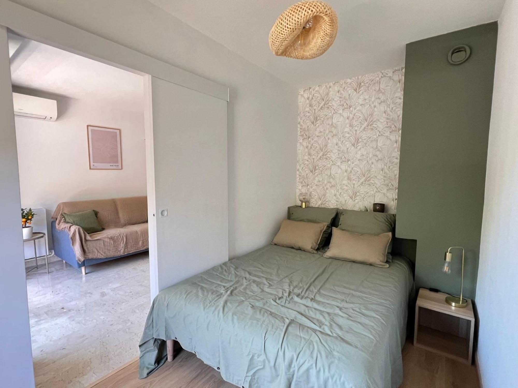 Appartement 2P Renove Avec Terrasse Au Port De Nice Buitenkant foto