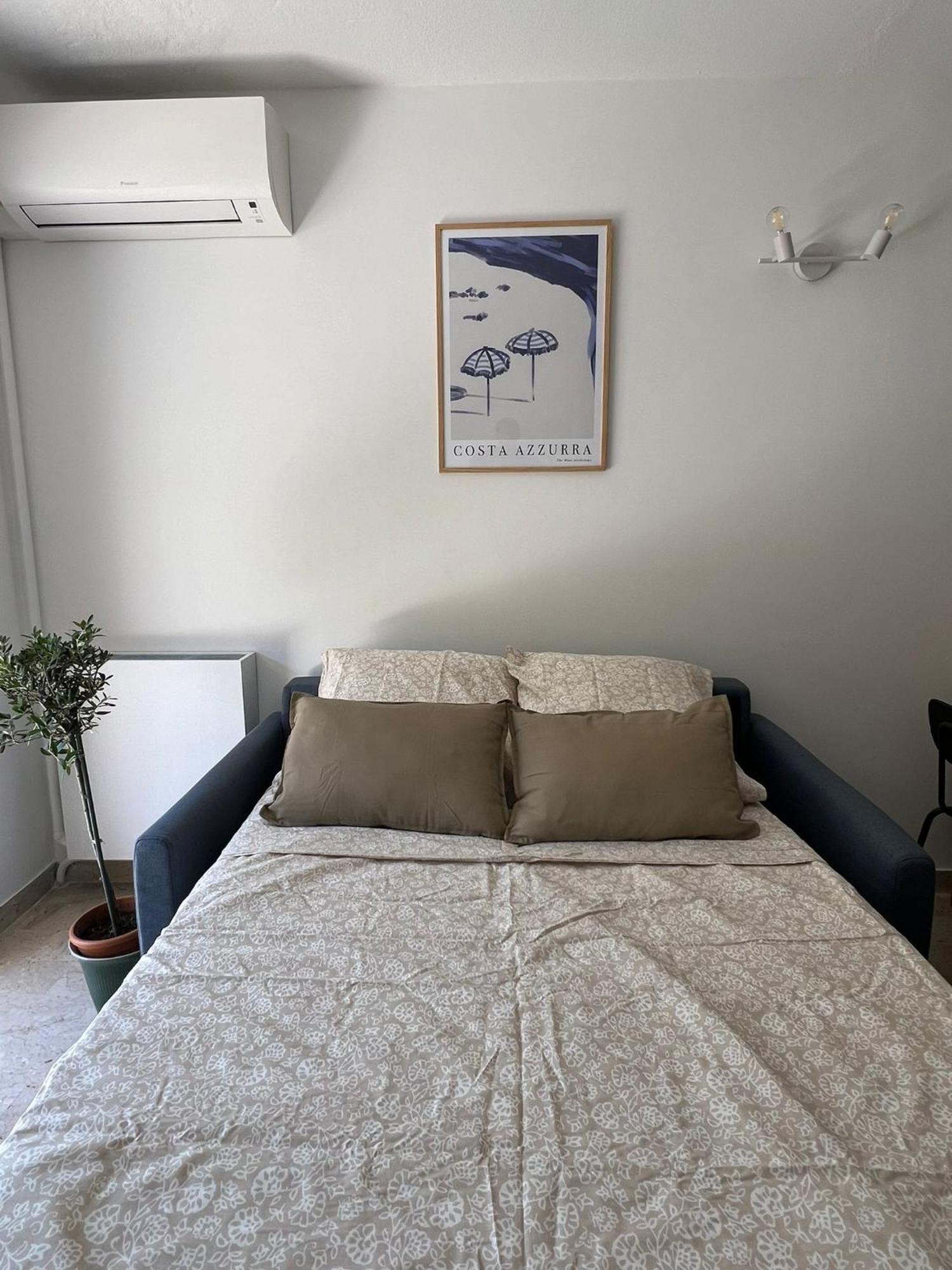 Appartement 2P Renove Avec Terrasse Au Port De Nice Buitenkant foto