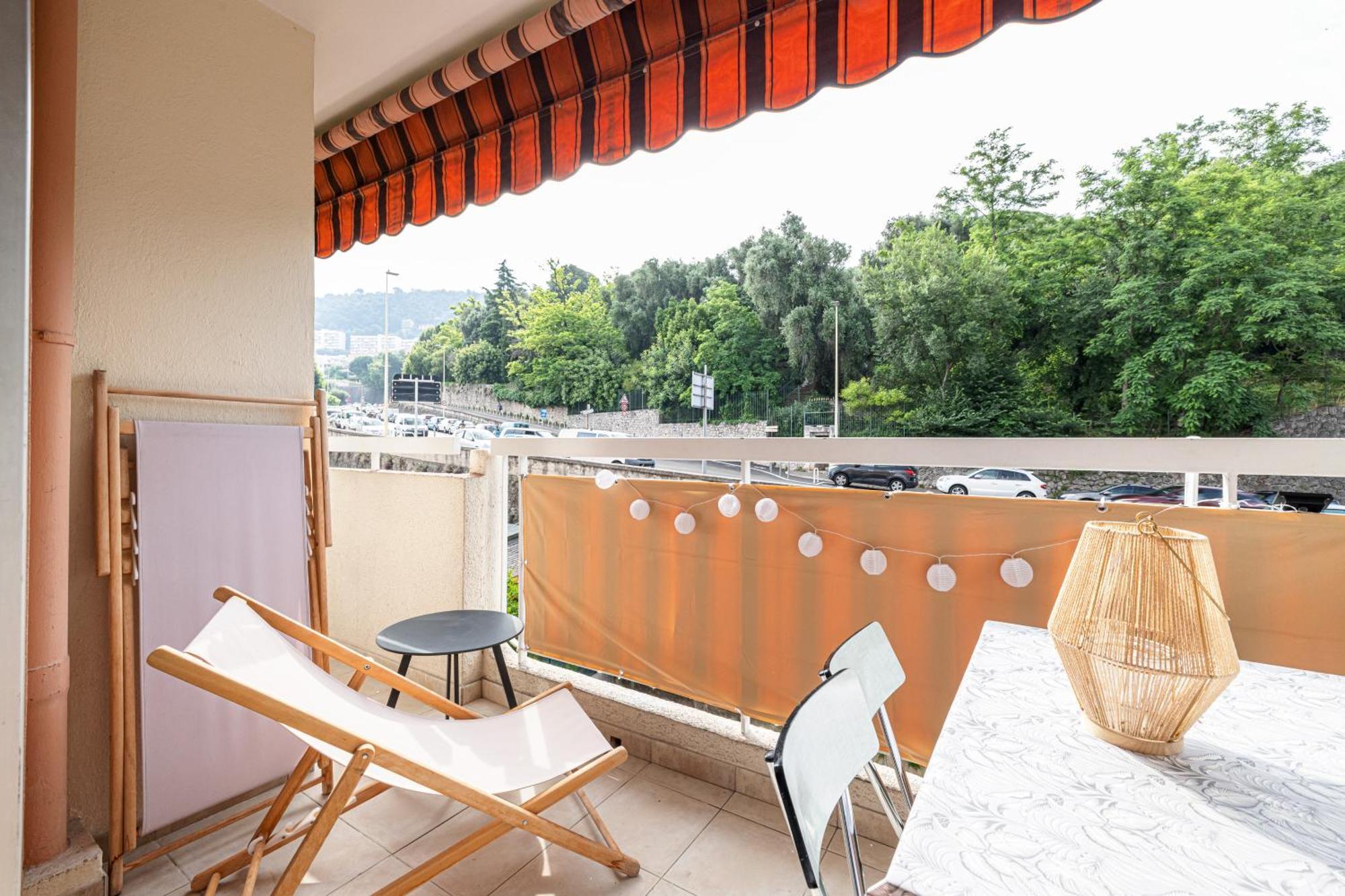 Appartement 2P Renove Avec Terrasse Au Port De Nice Buitenkant foto
