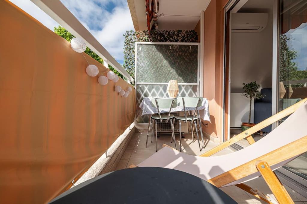 Appartement 2P Renove Avec Terrasse Au Port De Nice Buitenkant foto